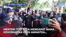 Mendagri Tito Karnavian Mendapat Gelar Kehormatan dari Tokoh Adat Kajang