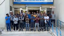 Tunceli'de Elektrik Dağıtım Şirketi Çalışanları İş Yavaşlatma Eylemi Yaptı