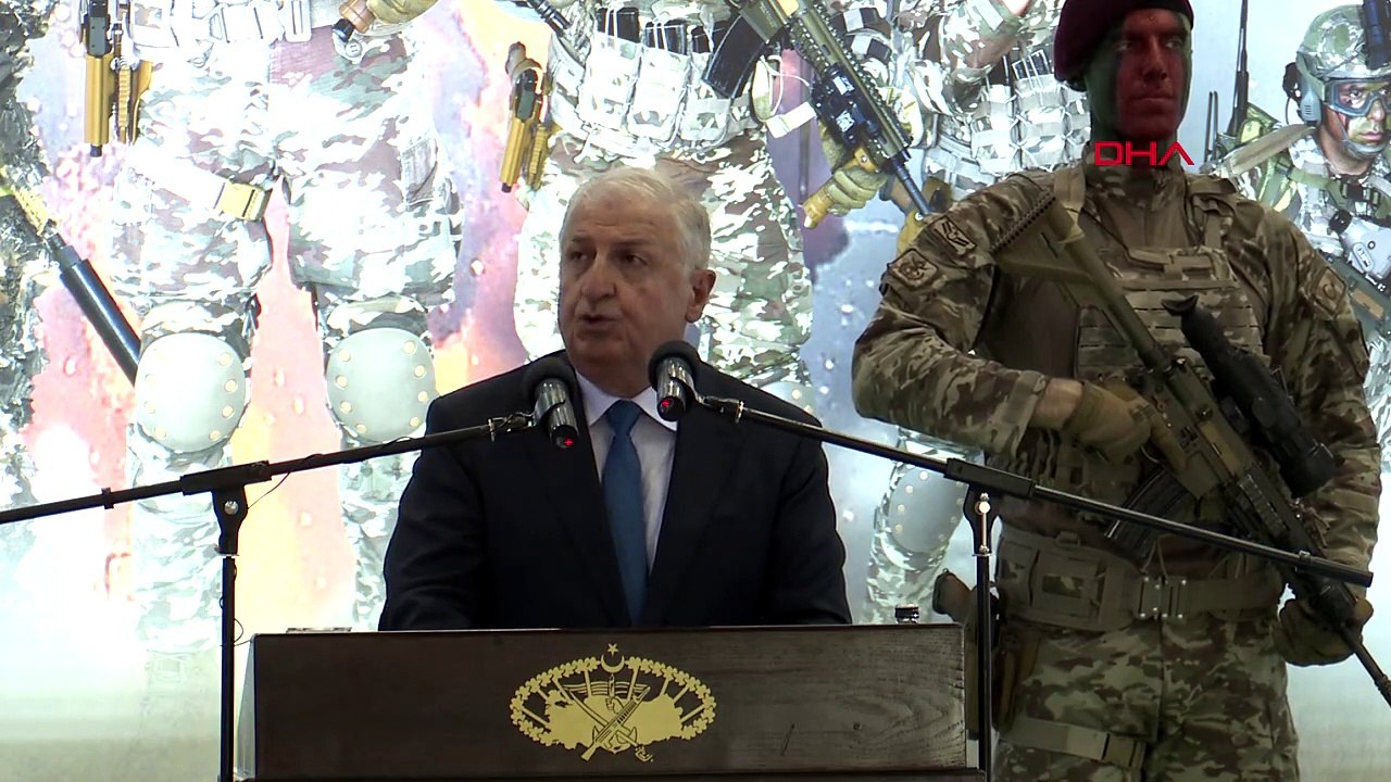 Milli Savunma Bakanı Yaşar Güler, 15'inci Dönem Özel Kuvvetler Komutanlığı İhtisas Kursu Mezuniyet Töreni'ne katıldı