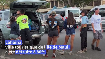 Les incendies à Hawaï font plus de 50 morts, un bilan qui devrait s'alourdir