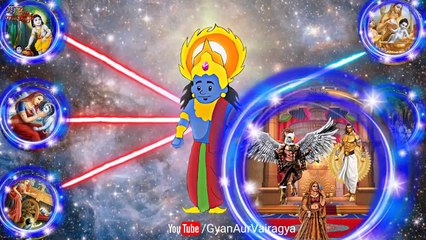 श्री कृष्णा ने तोडा सुदर्शन चक्र, सत्यभामा और गरुड़ का घमंड