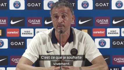 PSG - Luis Enrique souhaite un accord entre Mbappé et le club