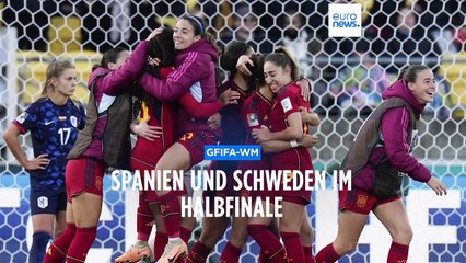 Download Video: Fußball-WM: Spanien und Schweden ziehen ins Halbfinale ein