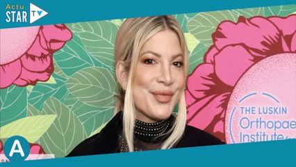 Tori Spelling et ses 5 enfants logés dans une caravane  son message poignant