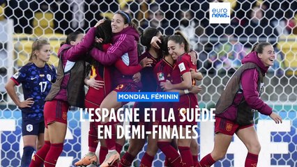 Mondial féminin : la Suède bat le Japon et rejoint l'Espagne en demi-finales