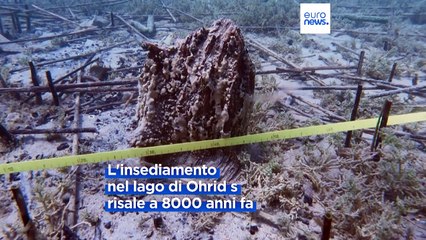 Albania, scoperto sotto il lago di Ocrida il villaggio più antico d'Europa