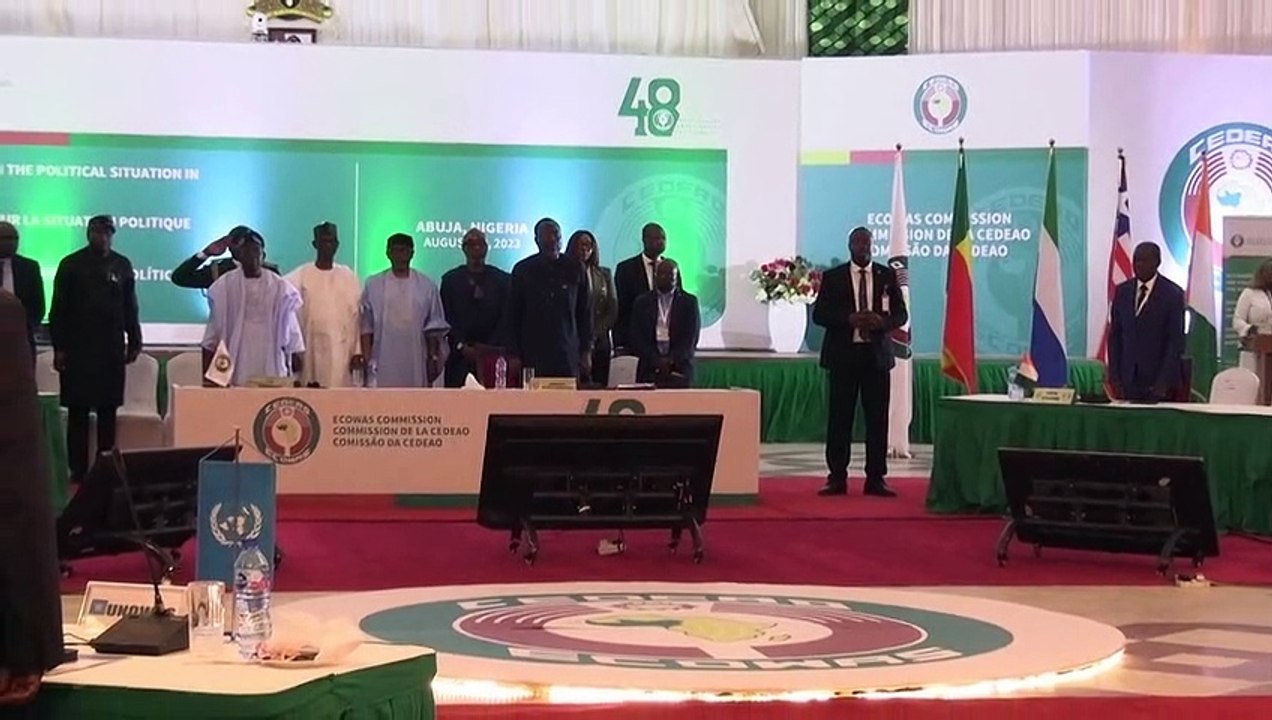 Afrikanische Staaten stellen Einheit zum Eingreifen im Niger auf