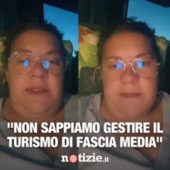 "Non sappiamo gestire il turismo di fascia media": il video di Didafra