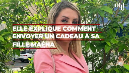 Amandine Pellissard explique à ses abonnés comment envoyer un cadeau à sa fille Maéna