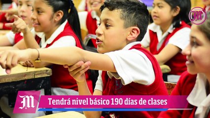 Calendario escolar tendrá 190 días