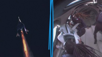 Virgin Galactic a envoyé ses premiers touristes dans l’espace