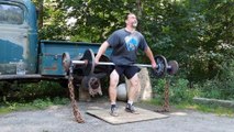 Snatch Deadlifts w/Chains 237½lb