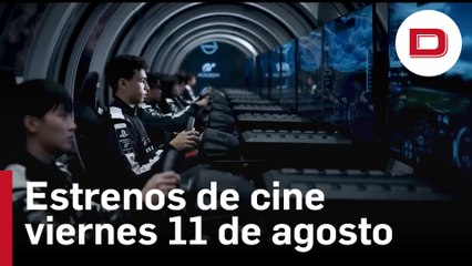 Los estrenos de cine para este viernes 11 de agosto