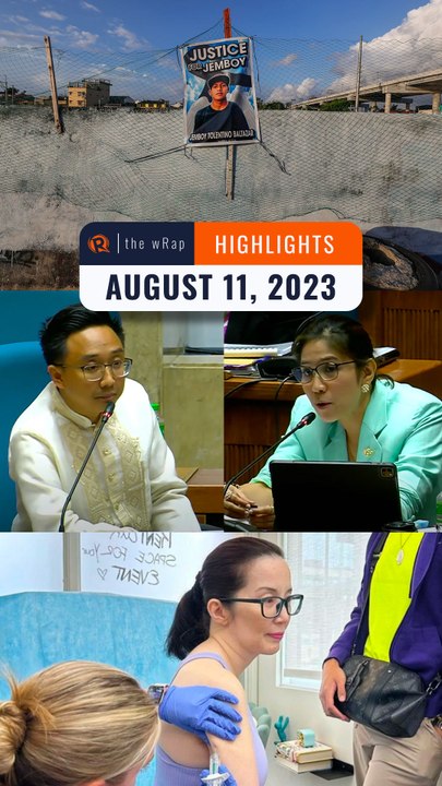 Rappler's highlights: Jemboy Baltazar, Marcos travel budget, Kris Aquino | The wRap | August 11, 2023