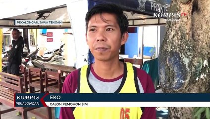 Polisi di Pemalang Buka Pelatihan Gratis Lintasan Ujian Praktik SIM C Baru