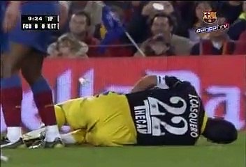 バルサTV リーガ・エスパニョーラ08-09 第12節 バルセロナ×ヘタフェ 平畠啓史 金子達仁