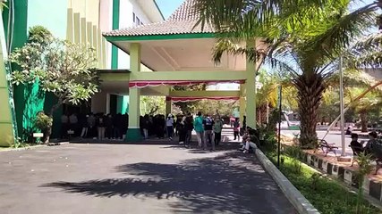 Tolak Putusan Rektor, Ratusan Mahasiswa Duduki Gedung Rektorat UIN Raden Mas Said Surakarta