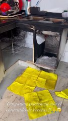 Desgracia con suerte: así quedó la casa de Daniela Lopilato