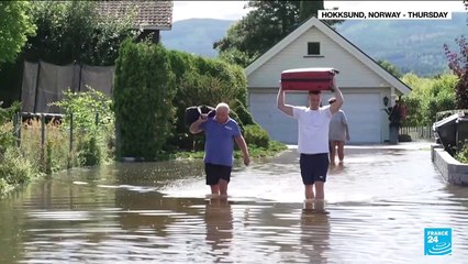 Norway floods: Authorities consider more evacuations in South-East