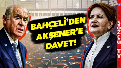 Türkiye Siyaseti Bunu Konuşuyor! Bahçeli'den Akşener'e Açık Davet