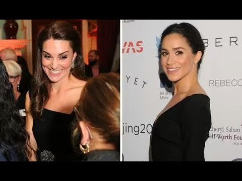 Meghan Markle et la princesse Kate étaient presque des jumelles de style dans des robes étonnamment