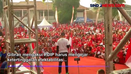Gibran:Elektabilitas Ganjar Bakal Naik Setelah Cawapresnya Diumumkan