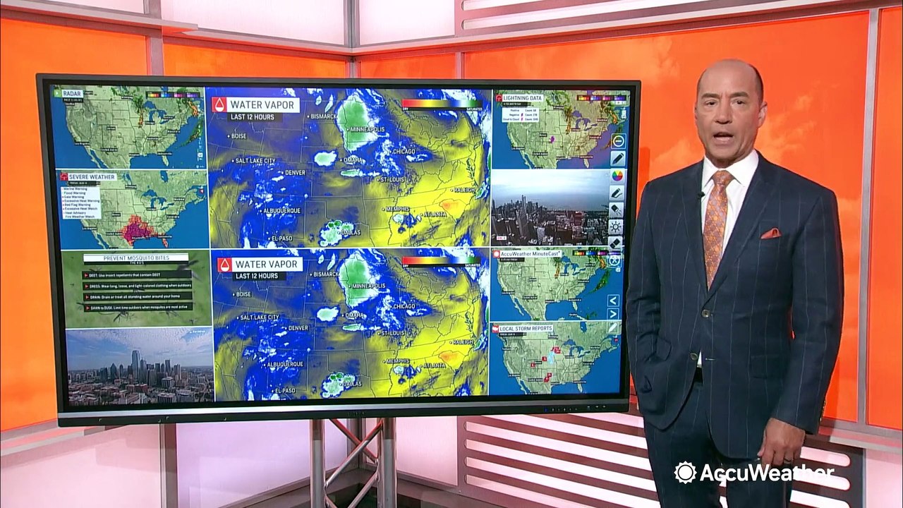 Daily storms to track through Midwest, Northeast