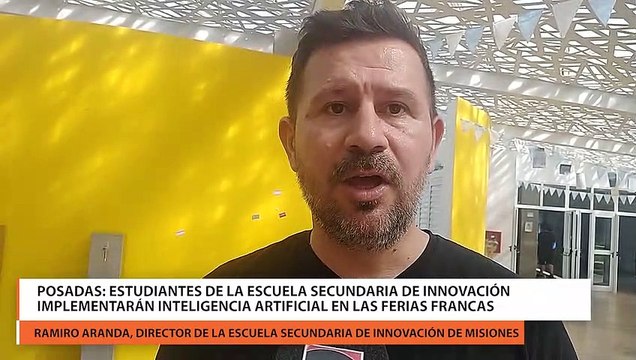 Posadas | Alumnos de la Escuela de Innovación potenciarán las ferias francas con IA