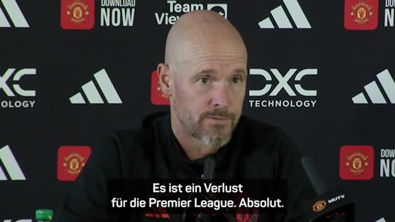 Ten Hag über Kane-Wechsel: 'Verlust für die PL'