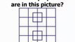 How Many Squares_ #IQ #puzzle #IQ test #quiz #riddles