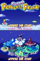 Super Princess Peach online multiplayer - nds