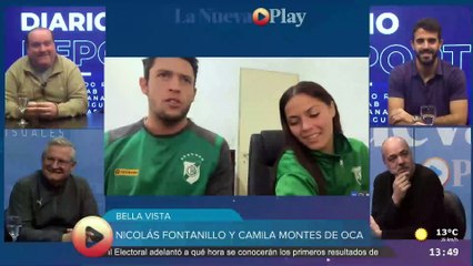 Diario Deportivo - 11 de agosto de 2023 - Nicolás Fontanillo y Camila Montes de Oca