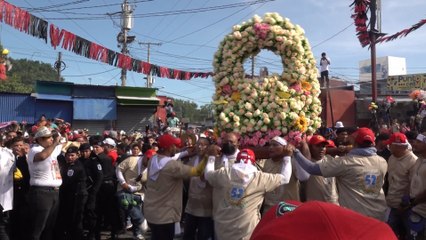 Santo Domingo de Guzmán ya va rubo a su iglesia en Las Sierritas