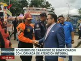 Bomberos del estado Carabobo fueron favorecidos  con jornada de atención integral