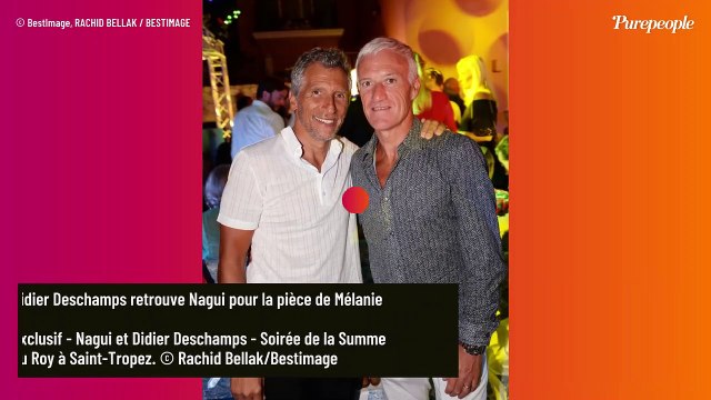 Didier Deschamps et sa femme s'éclatent avec Nagui et Mélanie Page pour une soirée exceptionnelle
