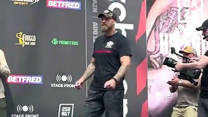 Joshua and Helenius fired-up at weigh-in