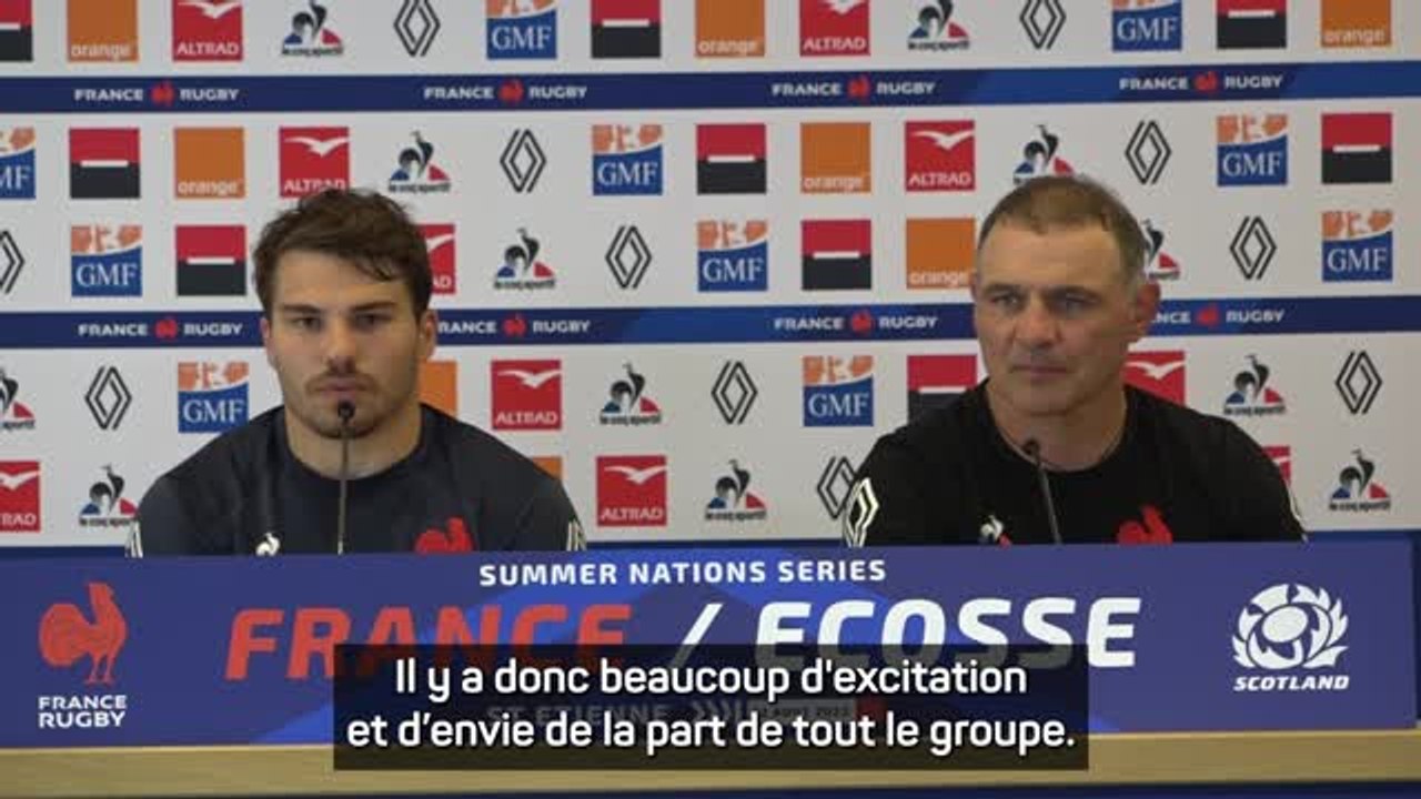 France - Dupont : "Beaucoup d'excitation et d’envie"