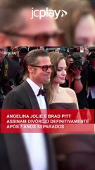 ANGELINA JOLIE E BRAD PITT ASSINAM DIVÓRCIO DEFINITIVAMENTE APÓS 7 ANOS SEPARADOS