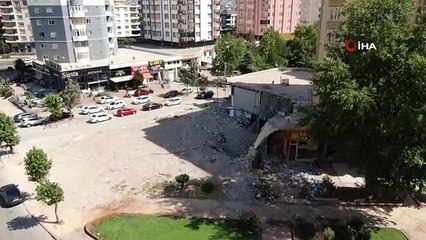 Gaziantep'te enkazlar kaldırıldı, yerini boş araziler aldı