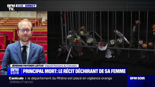 Principal de collège retrouvé mort à Lisieux: On a besoin de savoir ce qu'il s'est passé , affirme Jérémie Patrier-Leitus (député Horizons du Calvados)