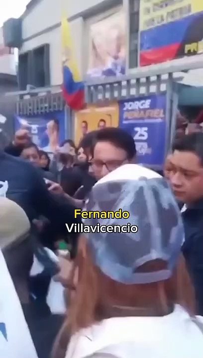 Muere el candidato a presidencia de Ecuador Fernando Villavicencio