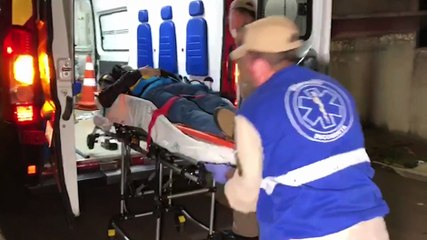 Homem fica ferido e cachorro morre em acidente no 14 de Novembro