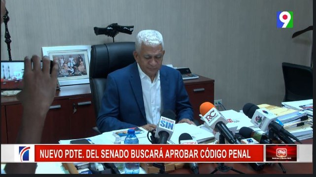 Nuevo presidente del Senado buscará consenso para aprobación de Código Penal | Noticias & Mucho MAS