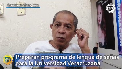 Preparan programa de lengua de señas para la Universidad Veracruzana