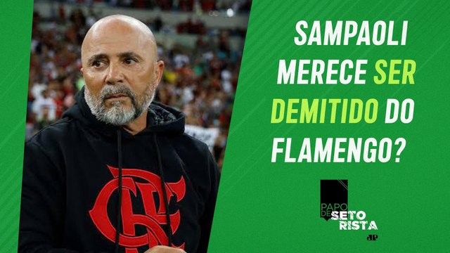 FICA OU SAI? Sampaoli é QUESTIONADO após VEXAME do Flamengo na Libertadores | PAPO DE SETORISTA