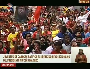 Descargar video: Juventud de Caracas ratifica su compromiso y respaldo a la Revolución Bolivariana