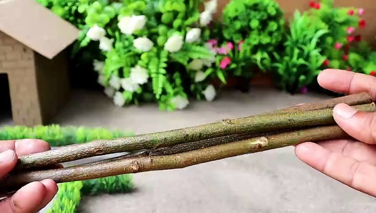 DIY how to make cow shed - house of animals - horse house – cow shed - mini hand pump -woodwork #04