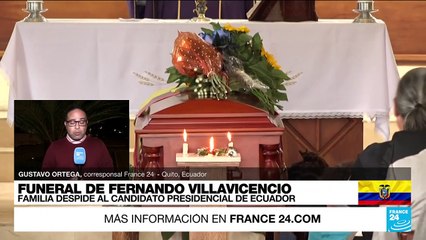 Informe desde Quito: familia se despidió de Fernando Villavicencio en ceremonia privada