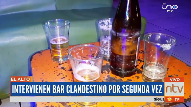Intervienen bar clandestino por segunda vez