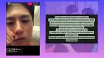 BtsV' live  on InstagramPark Bogum Comments on BTS Taehyung'Layover' Instagram Live #live #bts #v